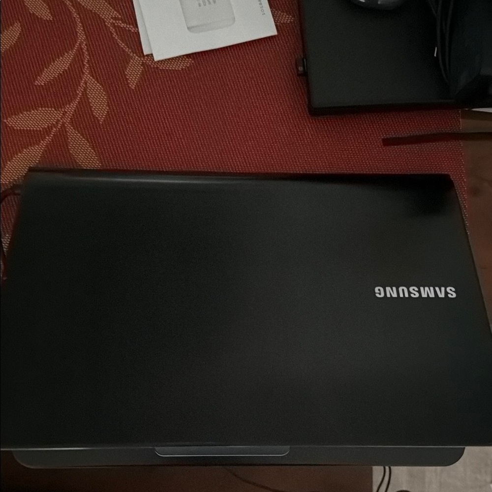 Samsung Black Laptop - Sleek Portable Computer Selling for PARTS